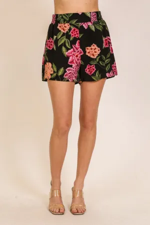 The Tropical Print Shorts