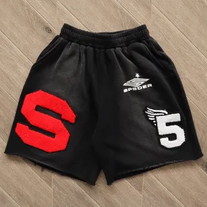 Tide brand retro loose edge hip-hop shorts