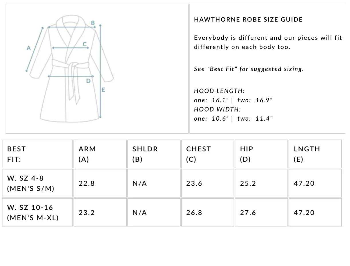 Tofino Towel Hawthorne Robe
