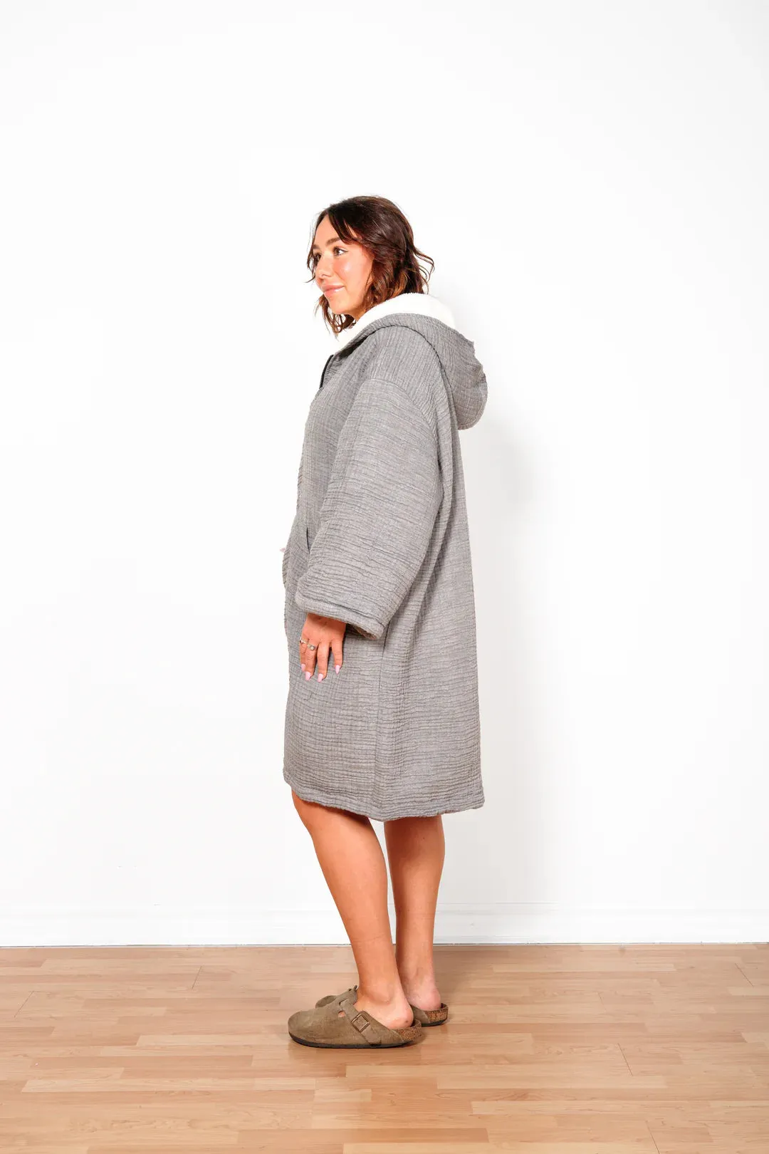 Tofino Towel Polar Fleece Zip Poncho
