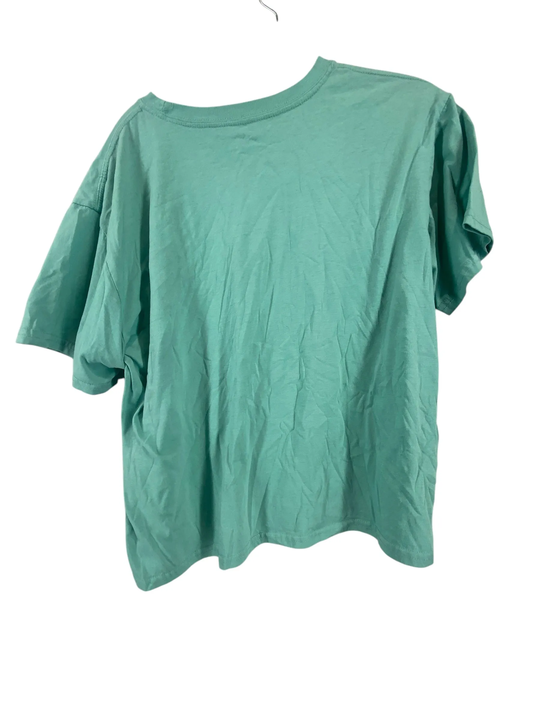Top Short Sleeve By Clothes Mentor In Teal, Size: Xl