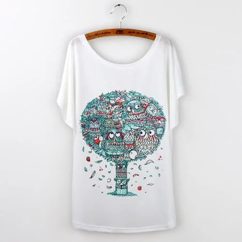 Totoro tshirt Casual T-shirt Women Tops Graphic Tee Shirt Animal Panda Print Short Sleeve O-neck tees
