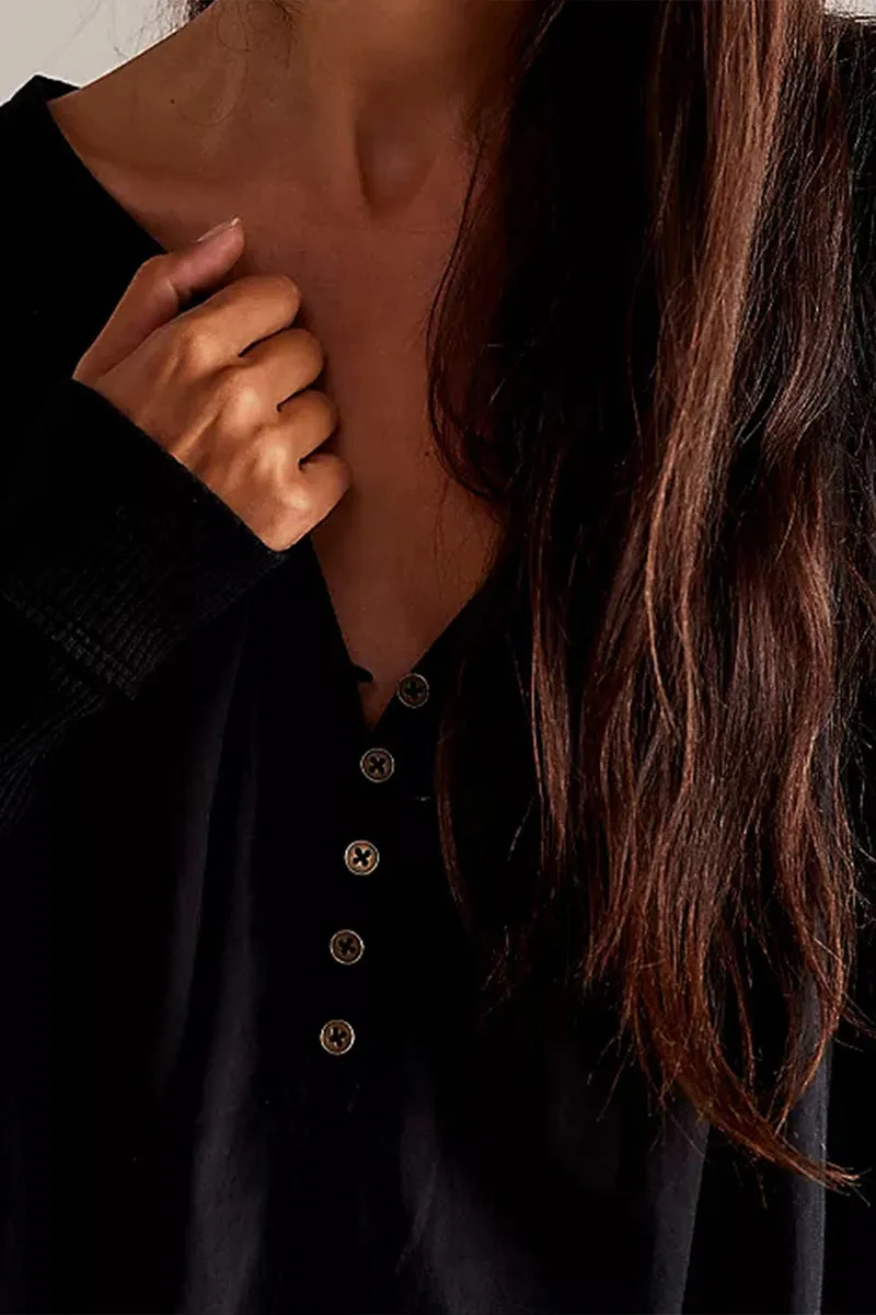 TR3312 Loose Fit Tunic Shirt Top