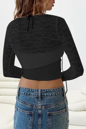 TS3211 Lace Shrug and Tube Set