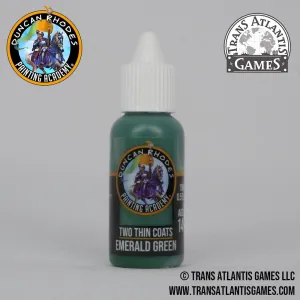 Two Thin Coats by Duncan Rhodes - Emerald Green