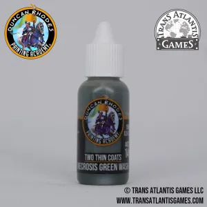 Two Thin Coats by Duncan Rhodes - Necrosis Green Wash