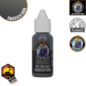 Two Thin Coats: Metallic – Dwarven Iron 15ml