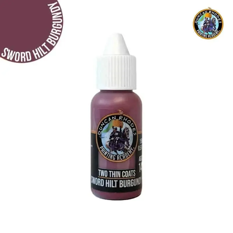 Two Thin Coats: Midtone – Sword Hilt Burgundy 15ml