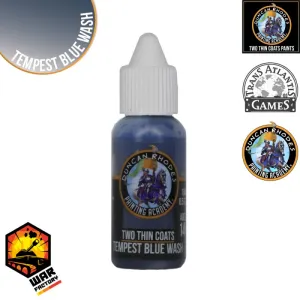 Two Thin Coats: Wash – Tempest Blue Wash 15ml