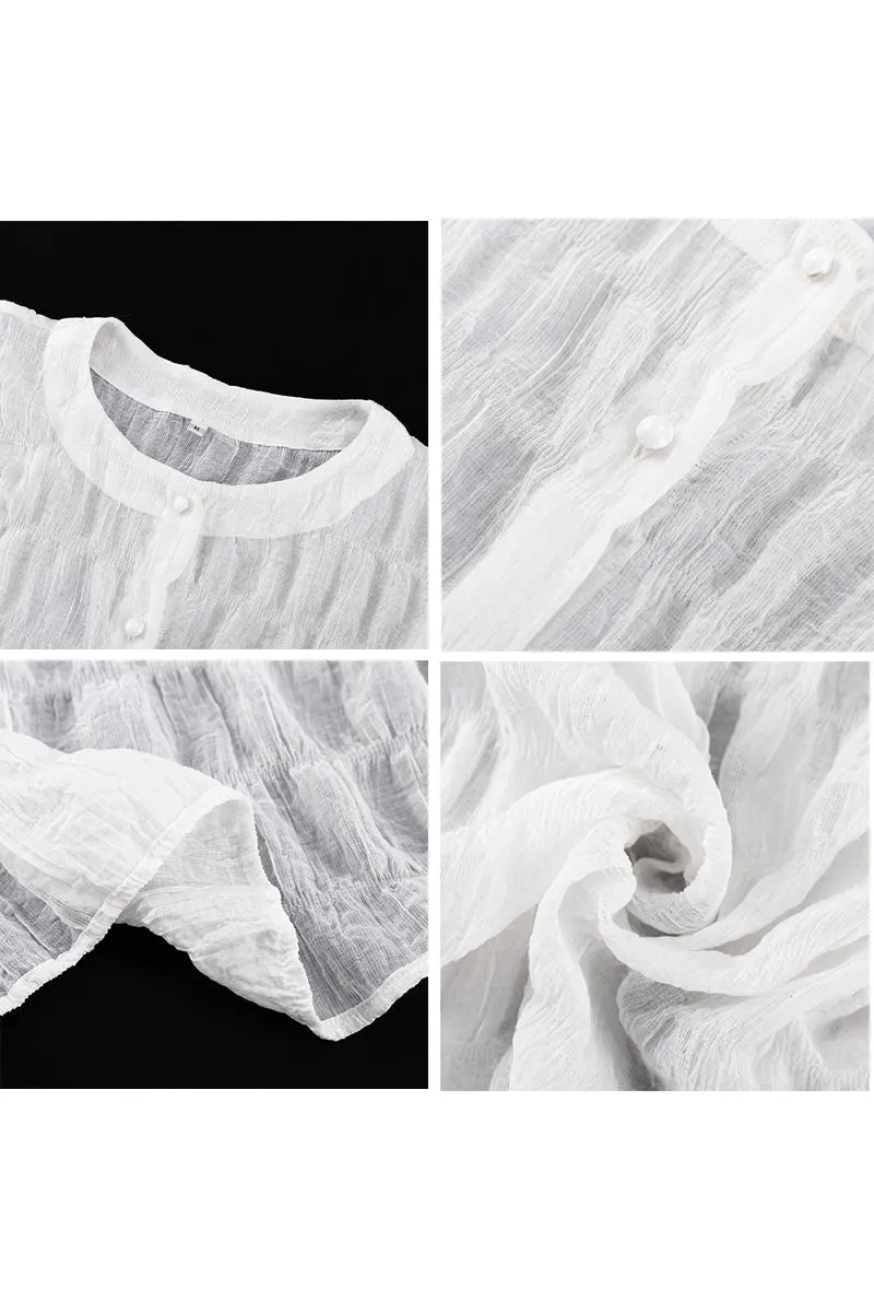 UG0417 Puffer Shirt and Shorts Set