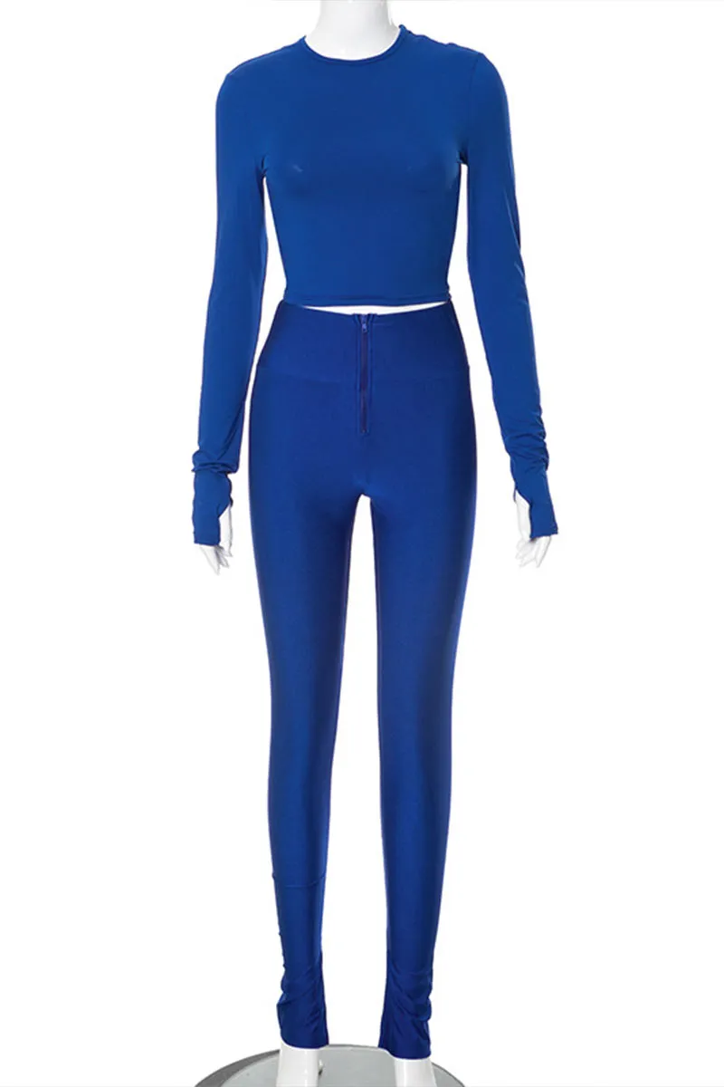 UJ0318 Fitted Shirt and Tights Set