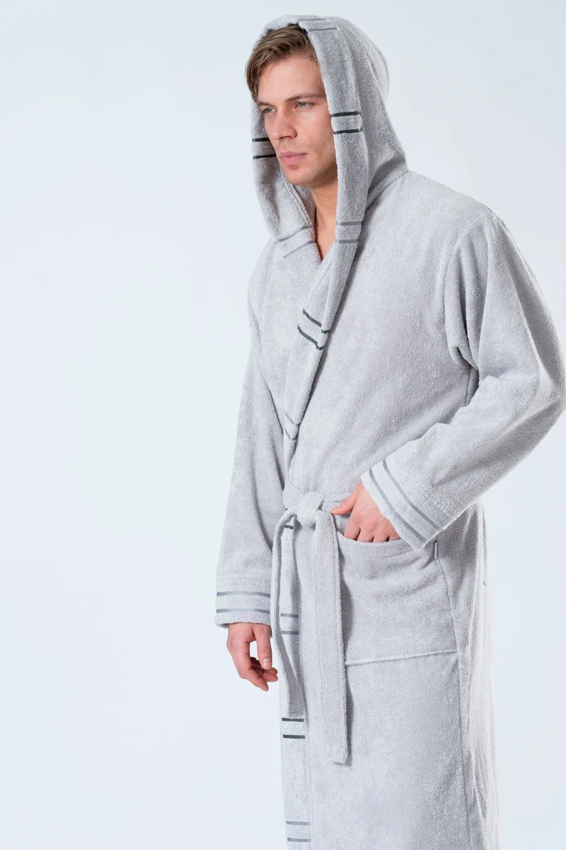 Unisex Cozy Cotton Terry Bathrobe
