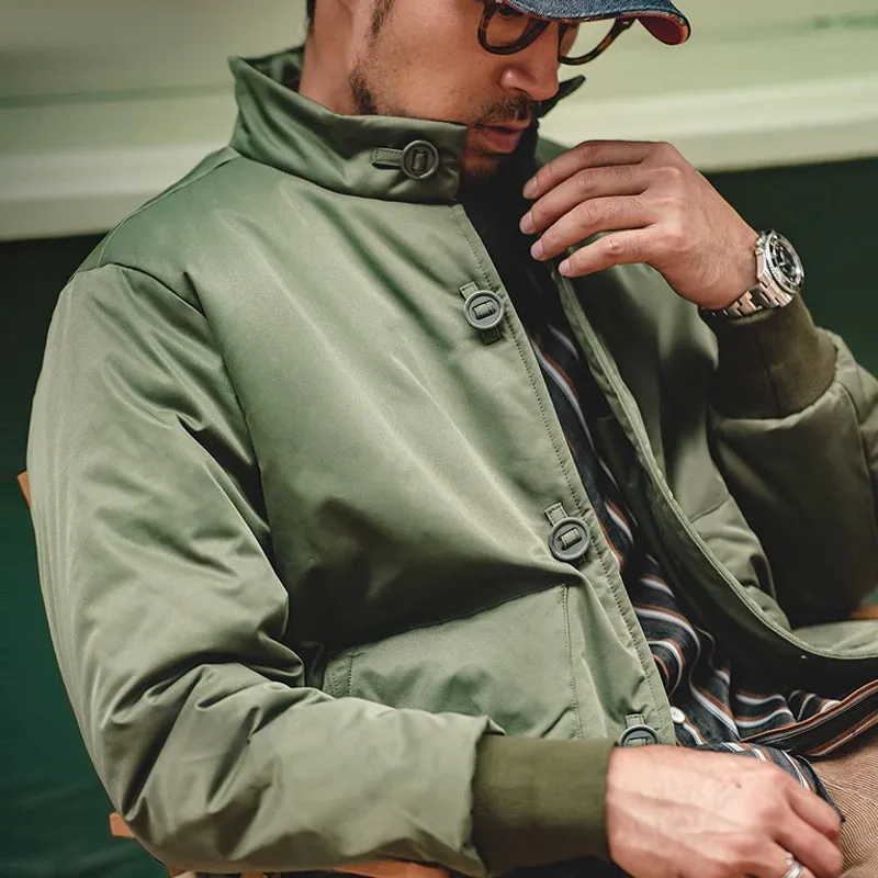 Vintage Thickened Men A1 Bomber Jacket