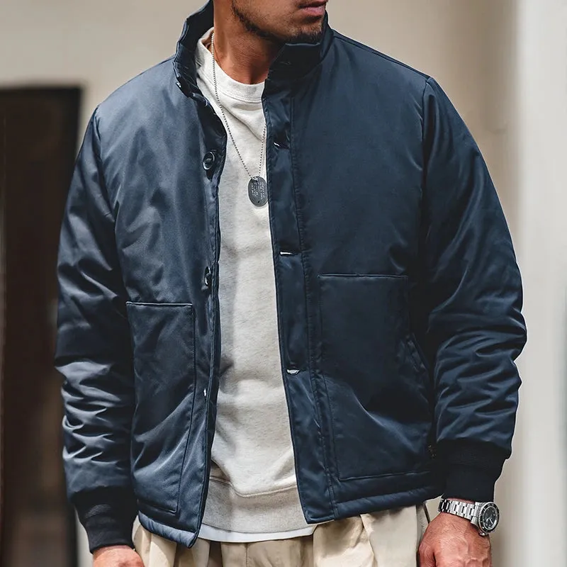 Vintage Thickened Men A1 Bomber Jacket