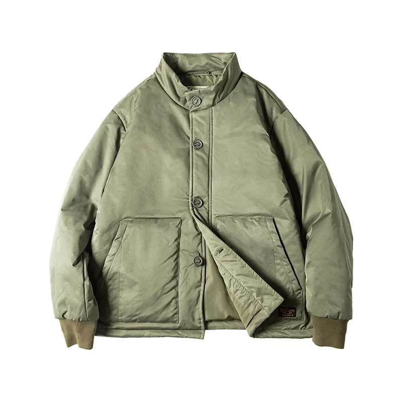 Vintage Thickened Men A1 Bomber Jacket