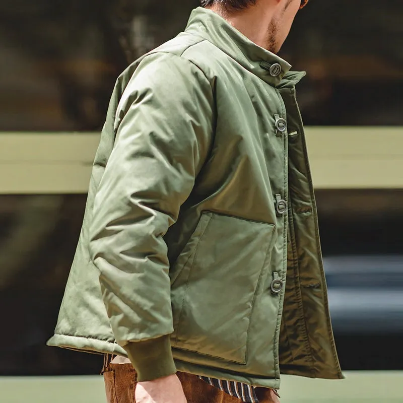 Vintage Thickened Men A1 Bomber Jacket