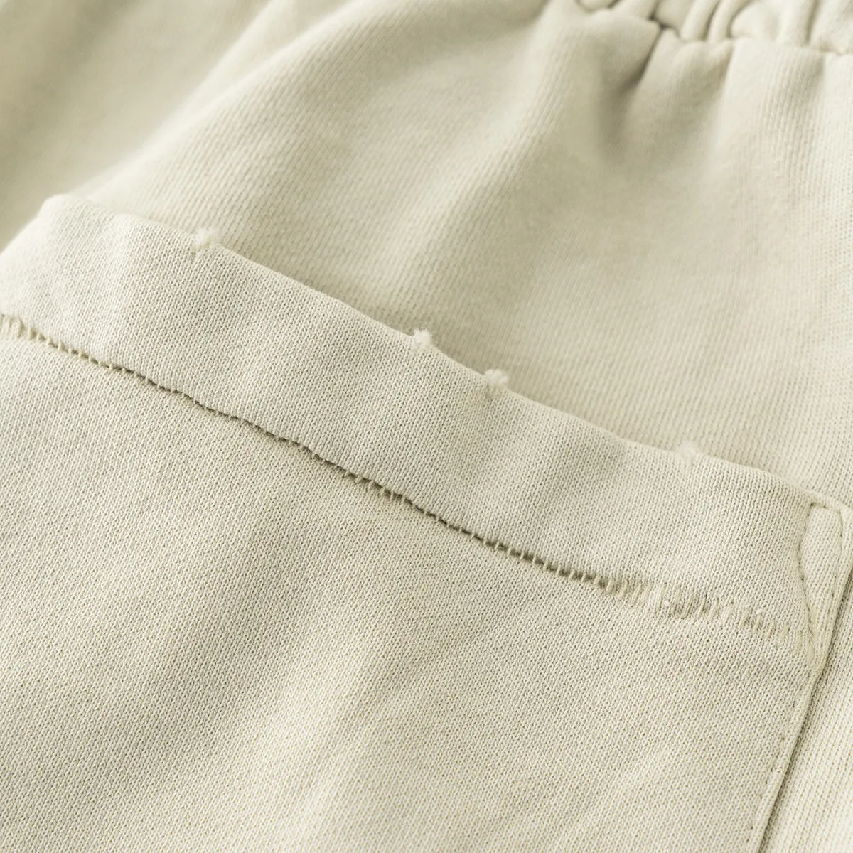Vintage Wash Destructive Shorts