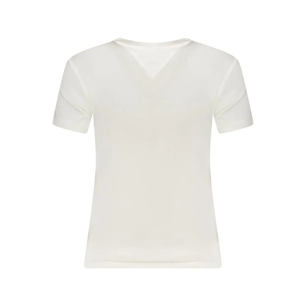 White Cotton Tops & T-Shirt