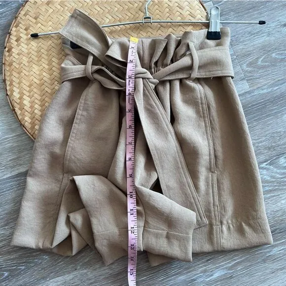 Wilfred paper bag high rise shorts women’s size 00