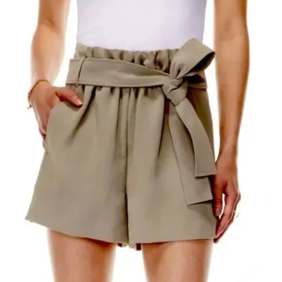 Wilfred paper bag high rise shorts women’s size 00
