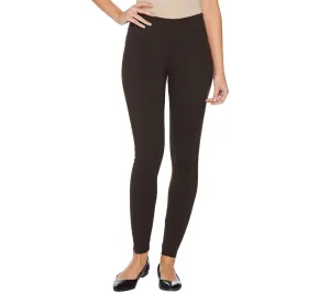 Women with Control Slimming Pull-On Side Panels Leggings