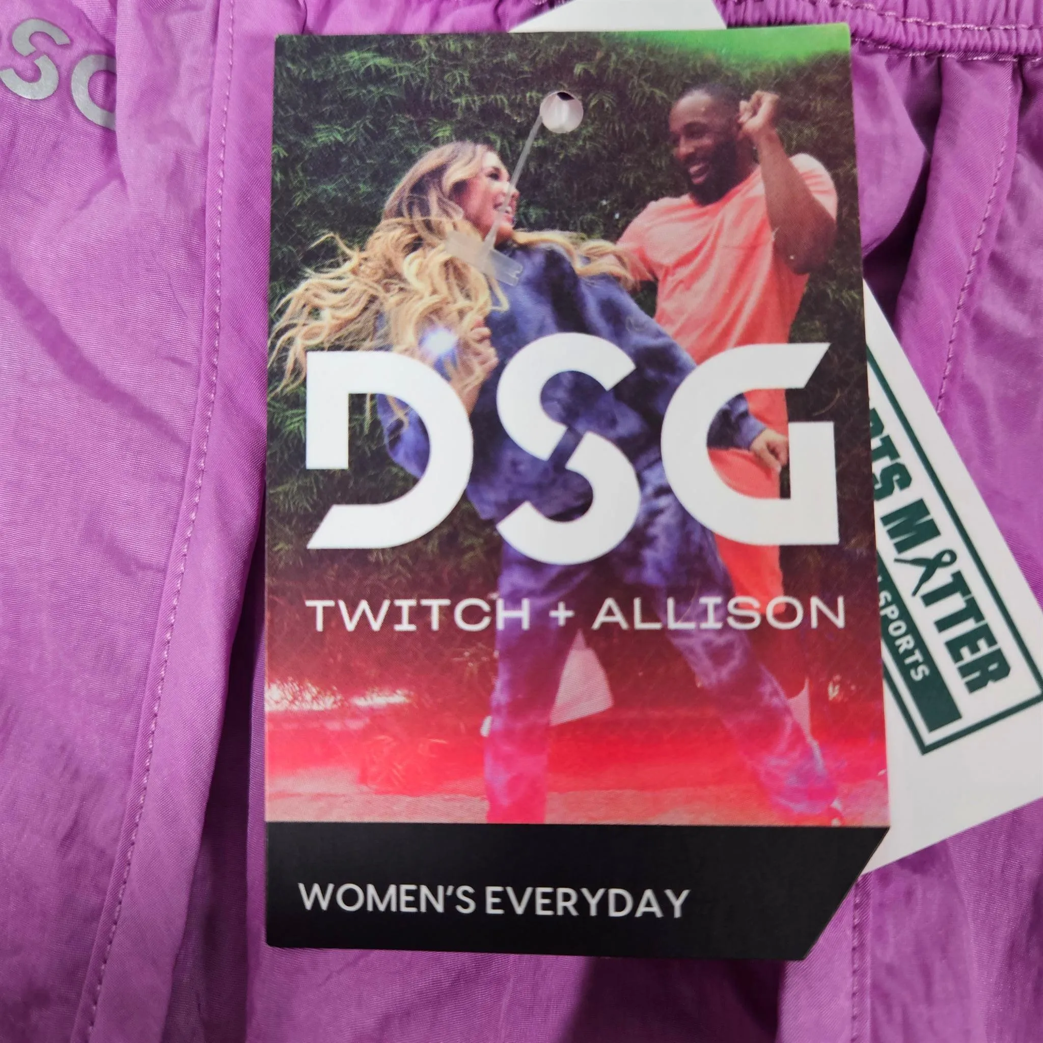 Women's DSG 3” High Rise Purple Shorts - 2XL