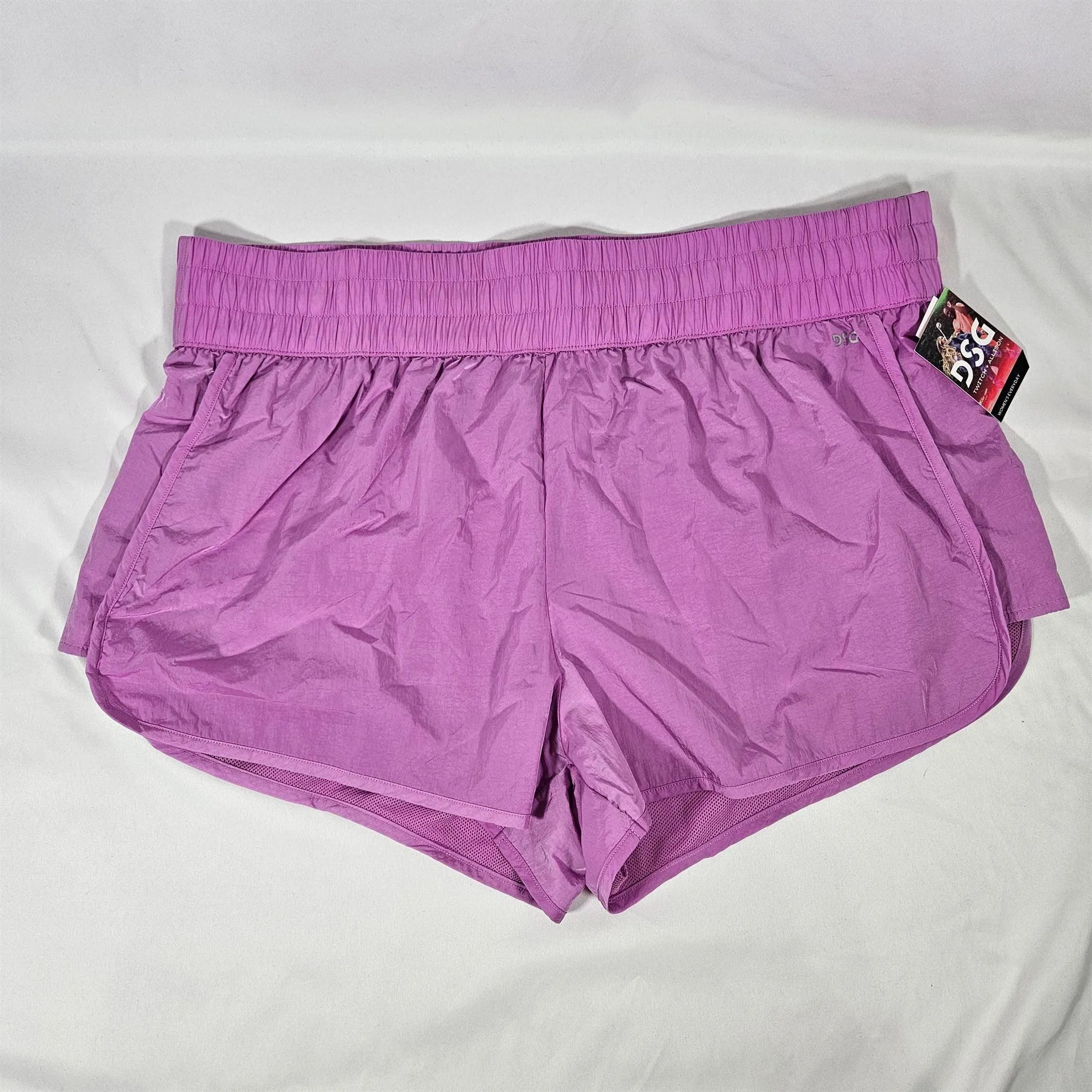 Women's DSG 3” High Rise Purple Shorts - 2XL