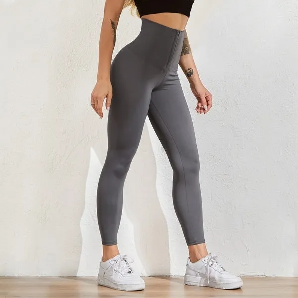 Women's High Waist Warm Leggings for Fitness Sports