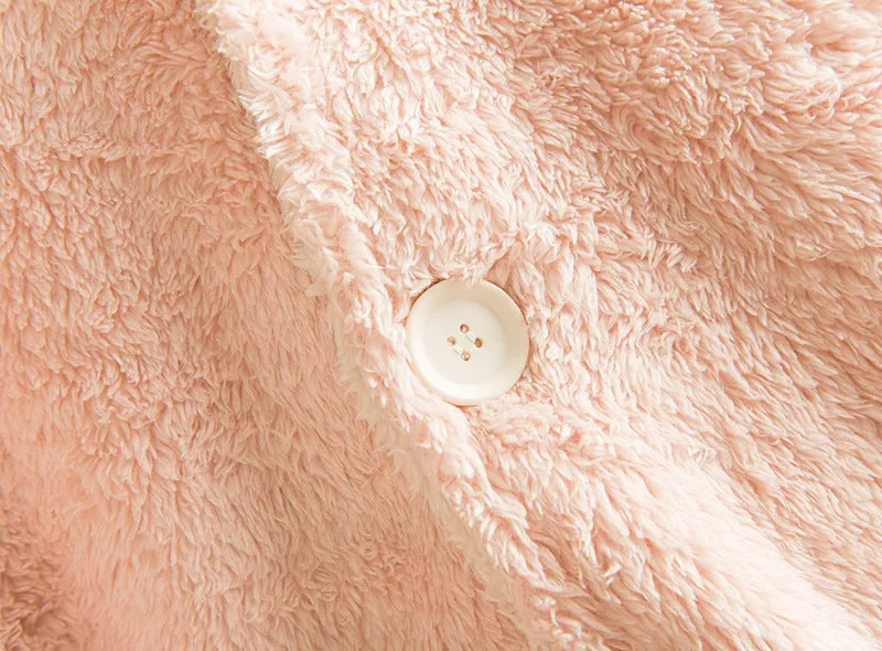Women's Hooded Winter Cat Paw Cartoon Pyjamas