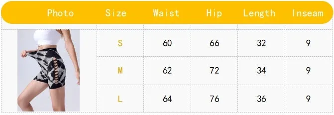 Women's Tie-dye Side Bow Hollow High Waist Hip Lifting Sports Fitness Yoga Shorts, Shorts For Women High Waist Tie Dye Workout Yoga Gym Scrunch Butt Lifting Cycling Biker Shorts