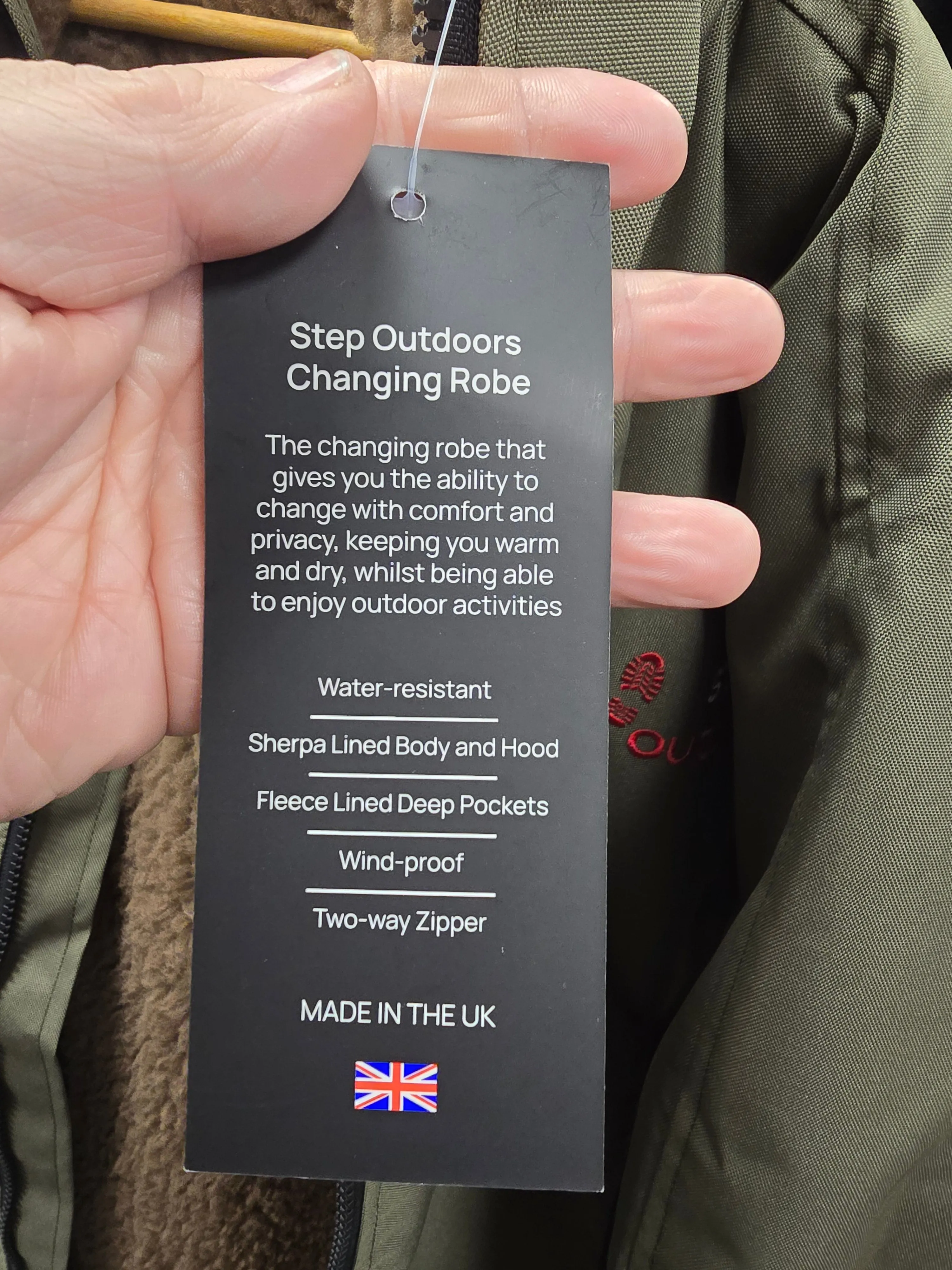 YFSA STEP OUTDOORS  ROBES MADE IN THE UK PERFECT FOR EVERYTHING FROM DOG WALKING TO MUCKING OUT