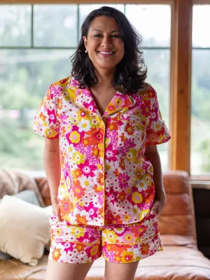 ZOEY pajama set Flower Power Pink